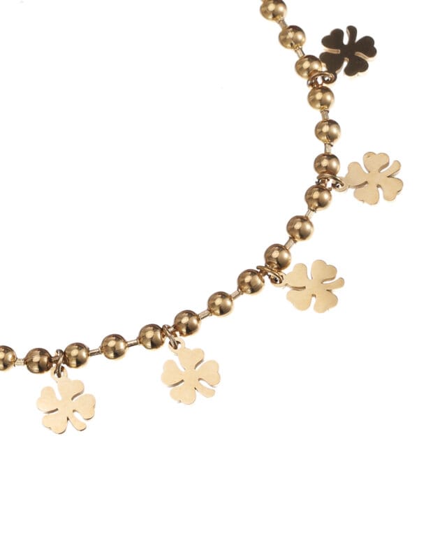 Rose & Camellia Armband Clover