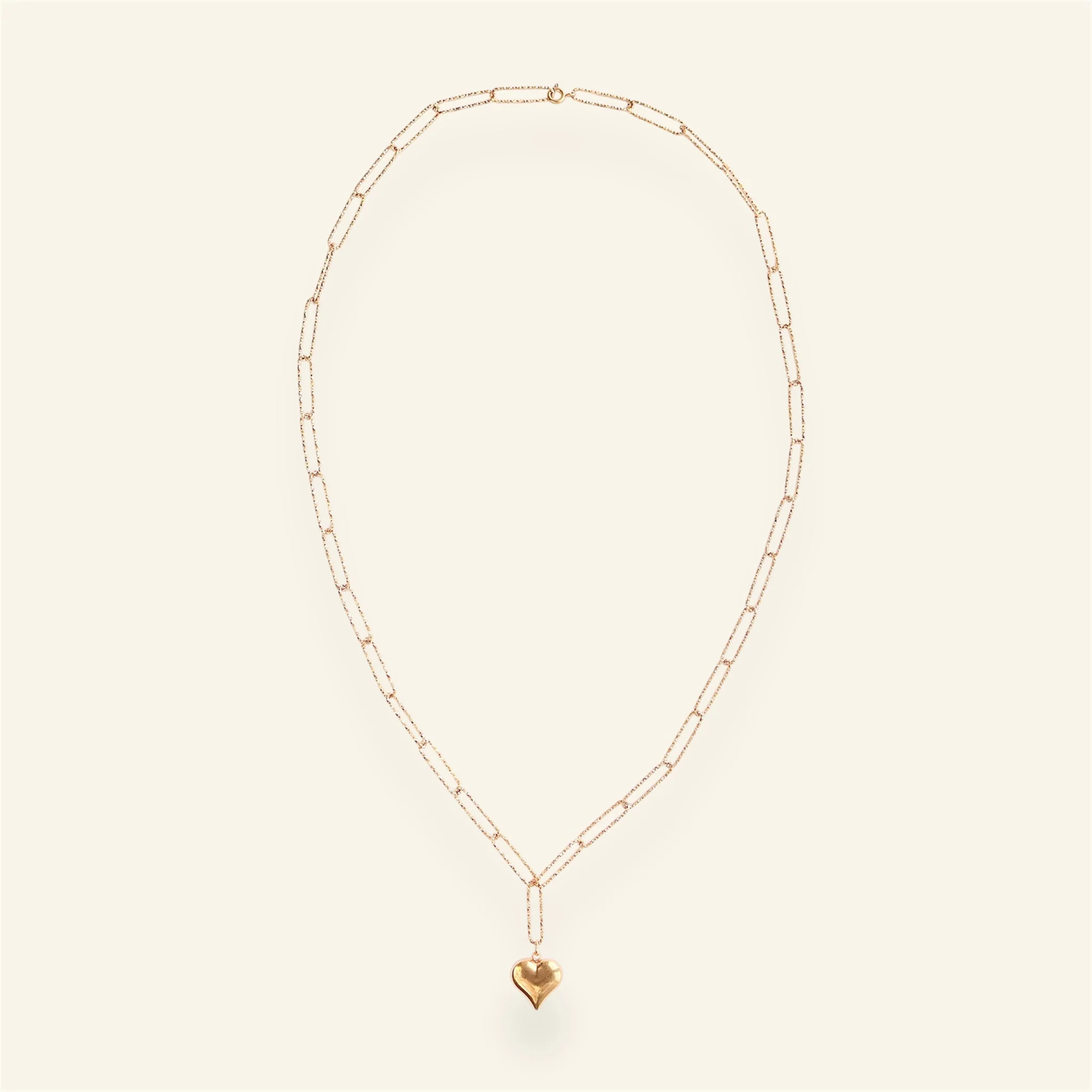 Sparkly Heart ketting Handgemaakte stainless steel sieraden van Mable Happiness, met kleurrijke stenen die elke outfit opvrolijken