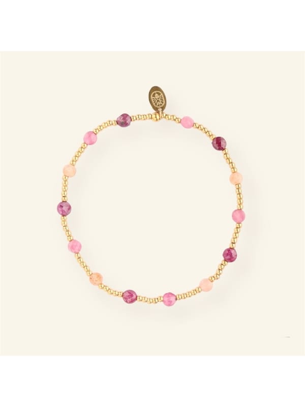 Handgemaakte stainless steel sieraden van Mable Happiness, met kleurrijke stenen die elke outfit opvrolijken