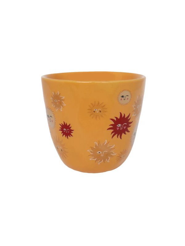 Keramische mok met de letter L van All the Luck in the World, ideaal voor een gepersonaliseerd cadeau of dagelijks gebruik