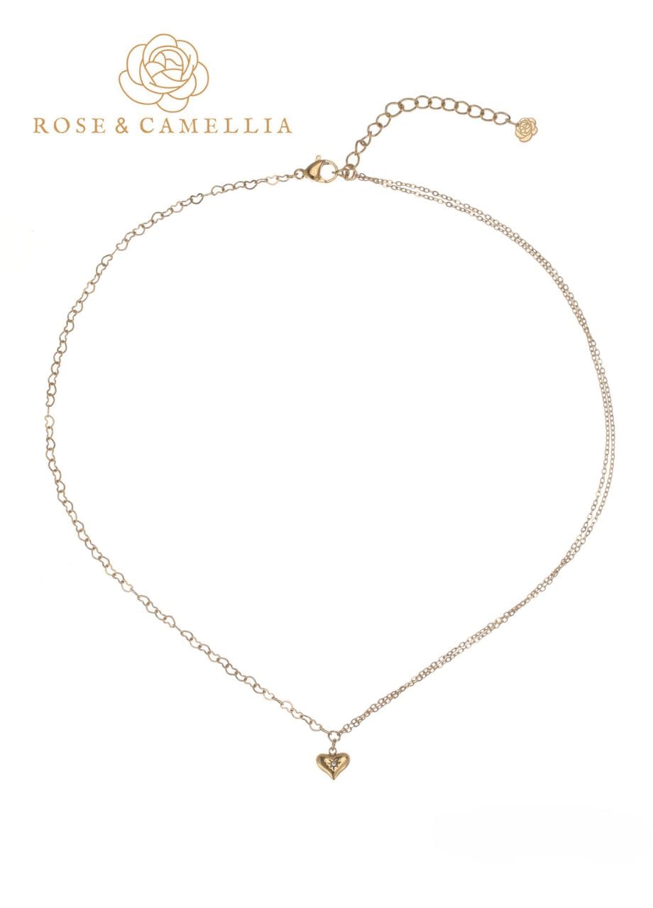 rose-camellia-ketting-mini-heart Ketting Mini Heart - Afbeelding 1