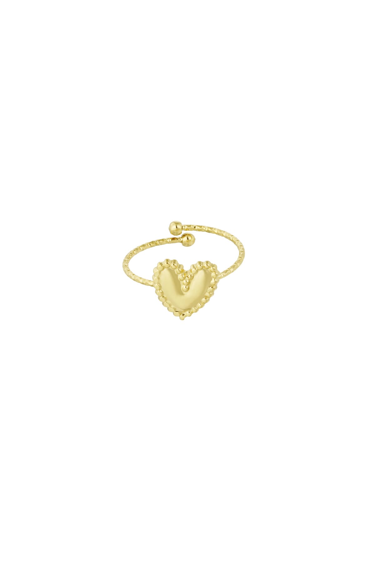 Ring lover girl - Gold Ring - Lover girl goud - Afbeelding 1