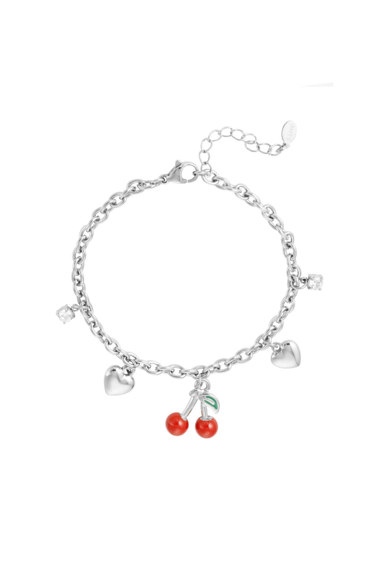 Armband Cherish Charm Armband - Cherish Charm goud of zilver - Afbeelding 1