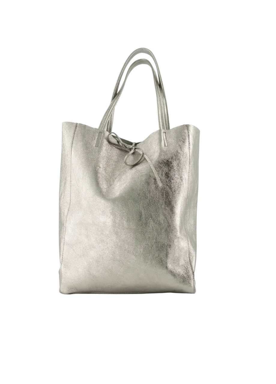 Tas Mia Metallic zilver Tas Mia - Metallic zilver - Afbeelding 1