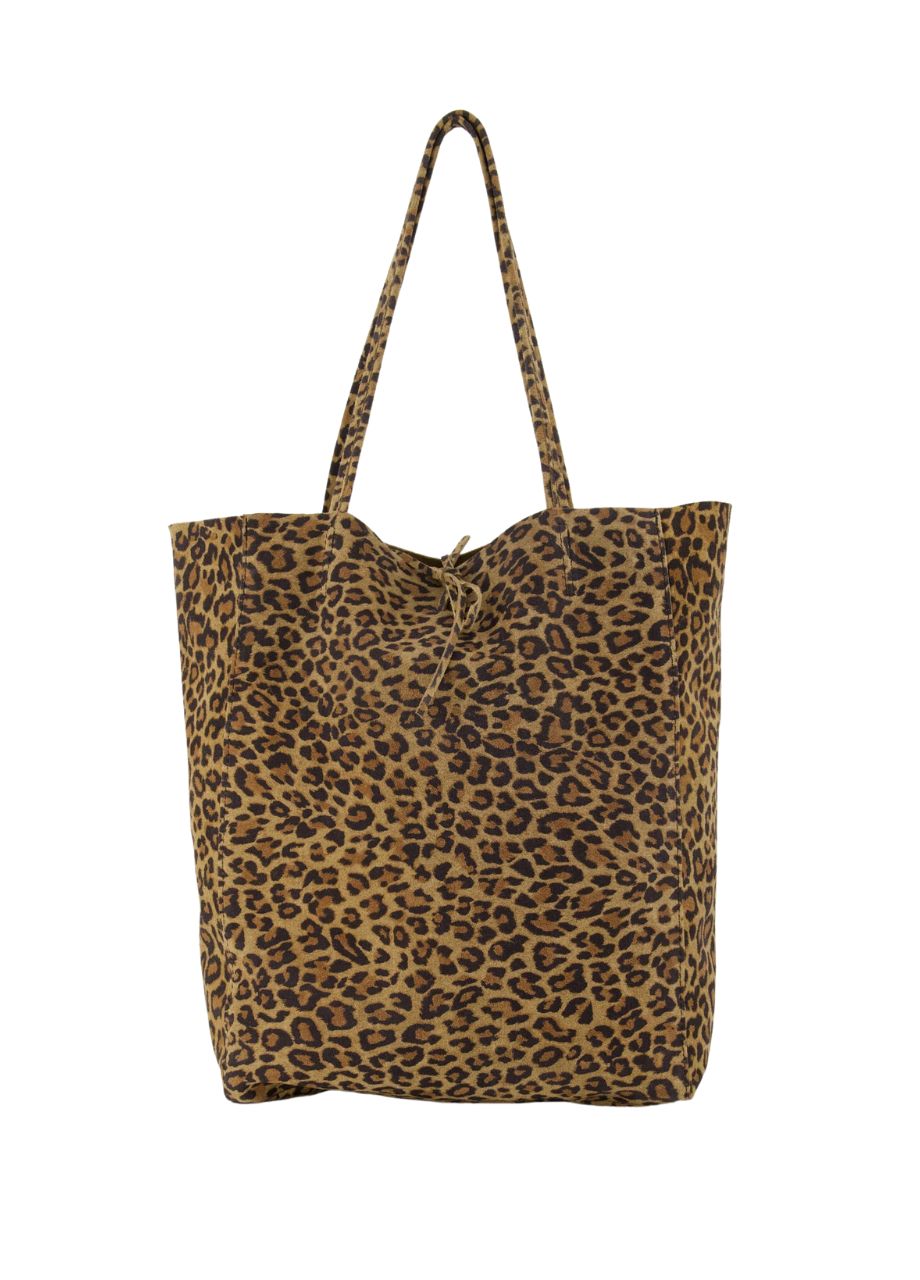 Tas Mia leopard Tas Mia - Suede leopard - Afbeelding 1