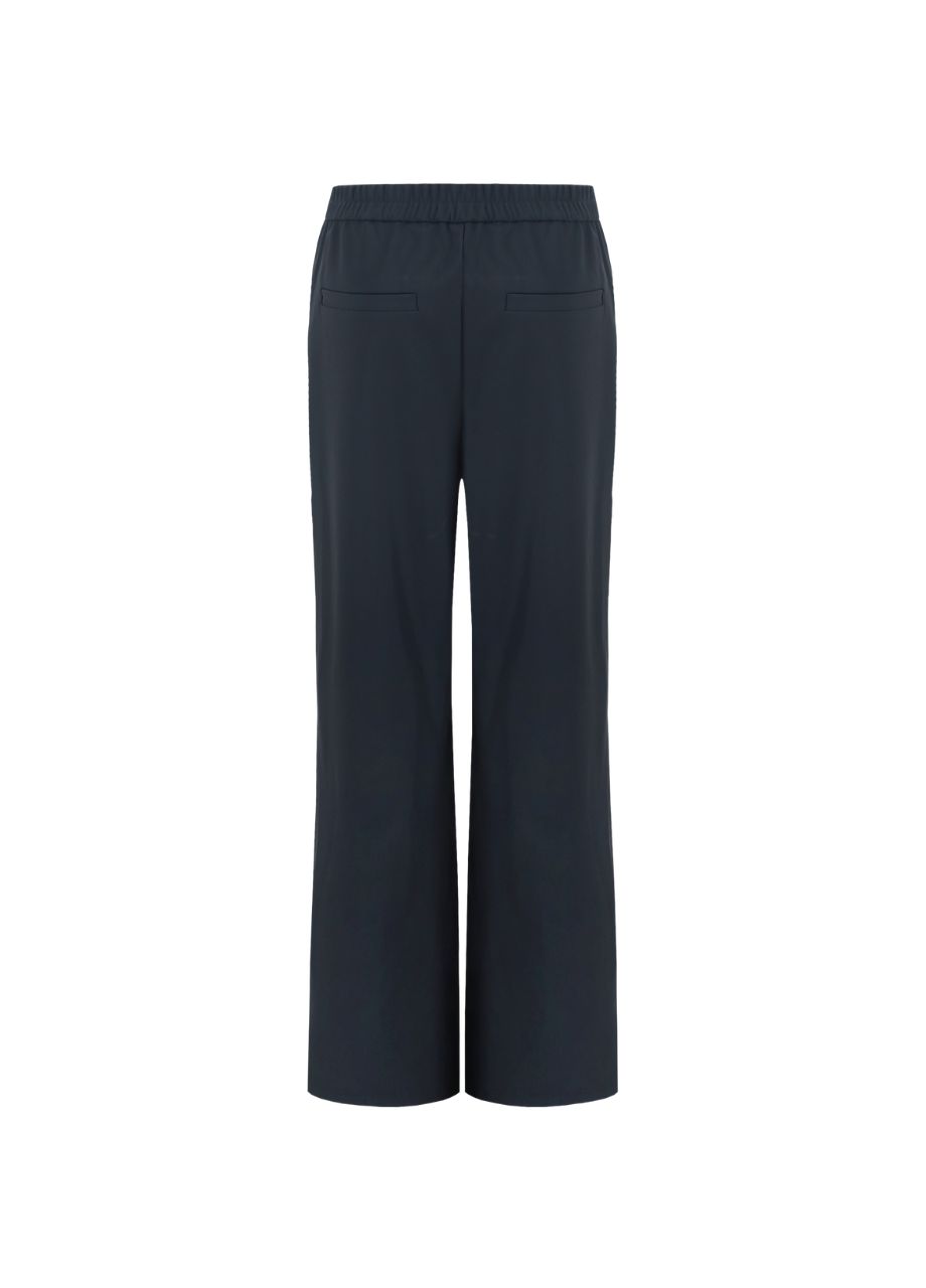 Achterkant Fluresk Samara pantalon – zwarte broek