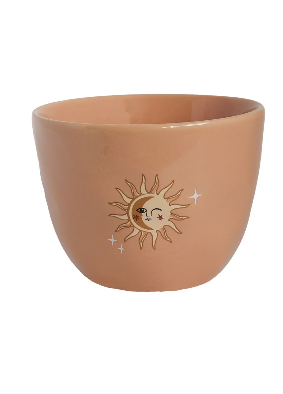 Grote Perzikkleurige Kop Zon kopen bij So Lucky voorkant – All the Luck in the World