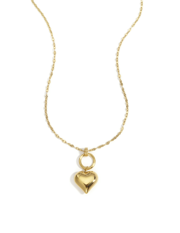 ketting hart goud detailfoto – So Lucky