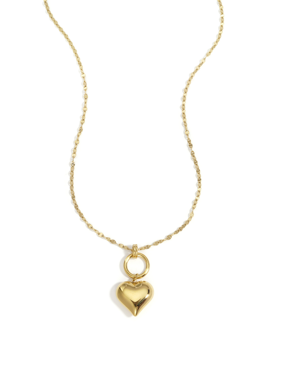 ketting hart goud ketting hart goud detailfoto – So Lucky