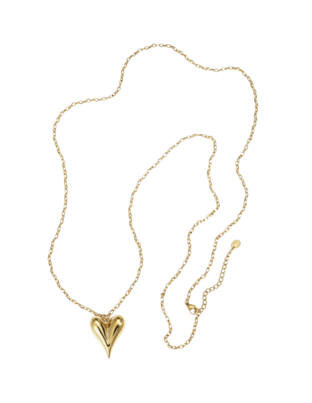 ketting goud hart detailfoto – So Lucky