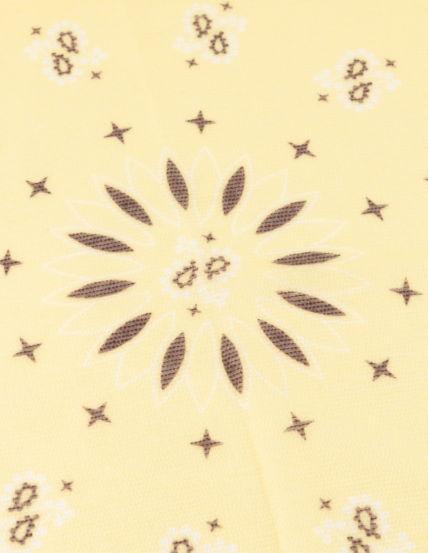 Sjaal Fee Butter Yellow detail van de stof – So Lucky