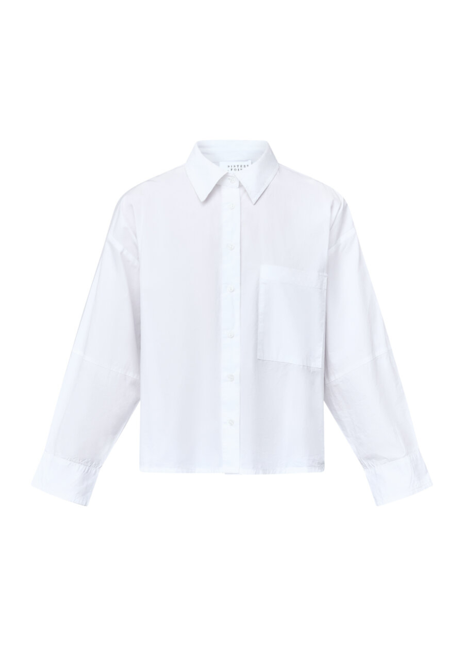 Sisters Point Irine blouse wit voorkant – So Lucky