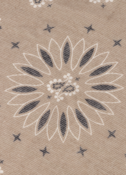 sjaal fee taupe detail van de stof – So Lucky